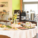 Buffetbereich im Heilmoorbad Schwanberg