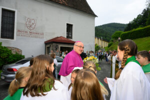 Heilige Messe anlässlich der 50-Jahr-Jubiläumsfeier mit Bischof Wilhelm Krautwaschl