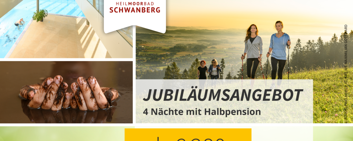 Jubilläumsangebot für 4 Nächte zum Aktionspreis