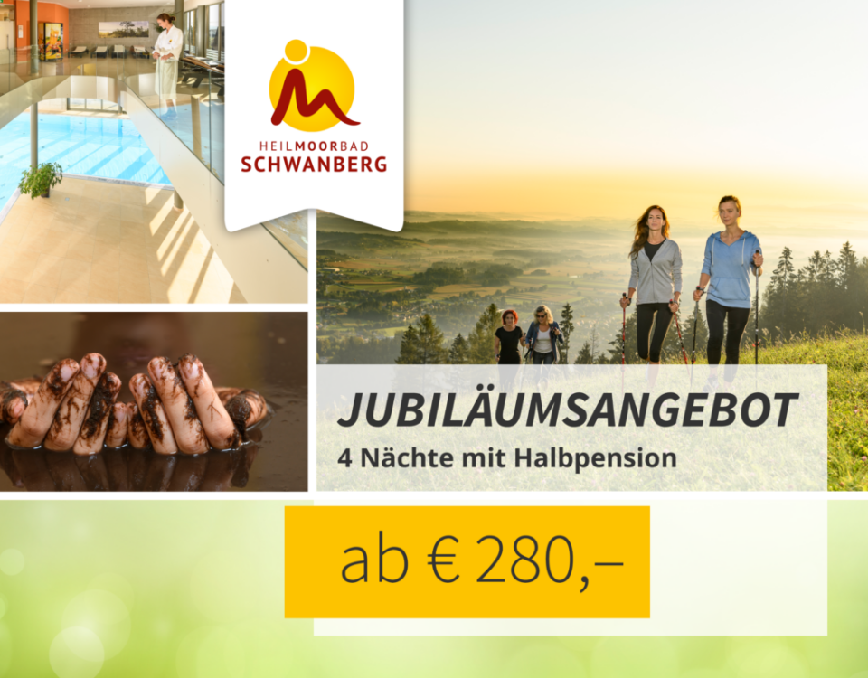 Jubilläumsangebot für 4 Nächte zum Aktionspreis