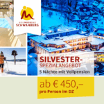 Urlaubsangebot für Erholungssuchende speziell für Silvester