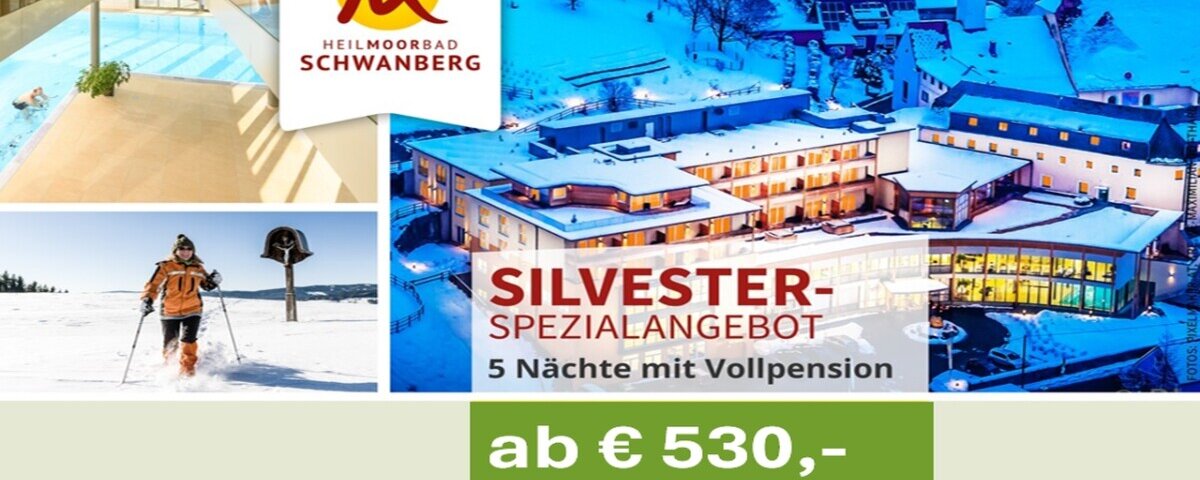 Urlaubsangebot für Erholungssuchende speziell für Silvester