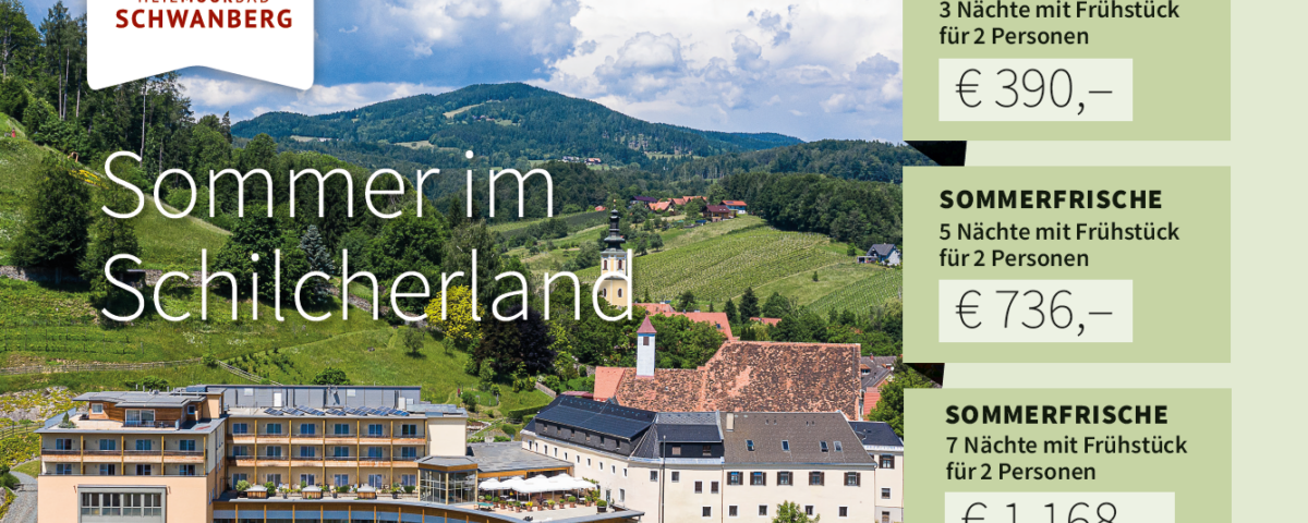 Urlaubsangebot für Erholungssuchende speziell für den Sommer