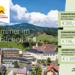 Urlaubsangebot für Erholungssuchende speziell für den Sommer