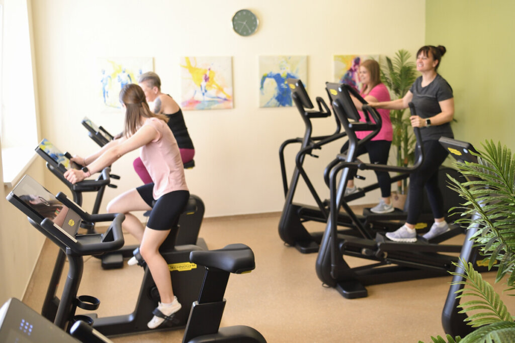Trainingsraum im Heilmoorbad Schwanberg