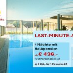 Last-Minute-Auszeit Urlaubsangebot für Erholungssuchende